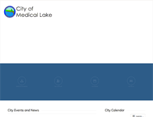 Tablet Screenshot of medical-lake.org